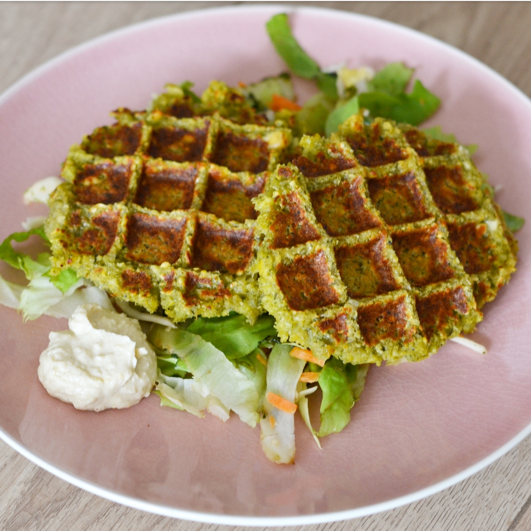 Fawaffles: Falafel Waffles - Anne Travel Foodie